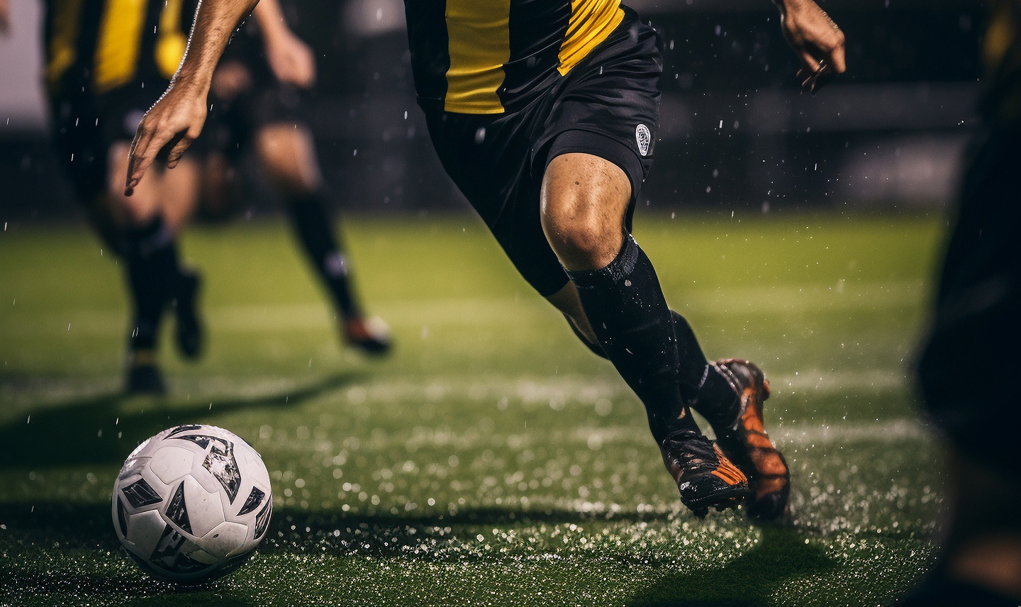 Athlete in action